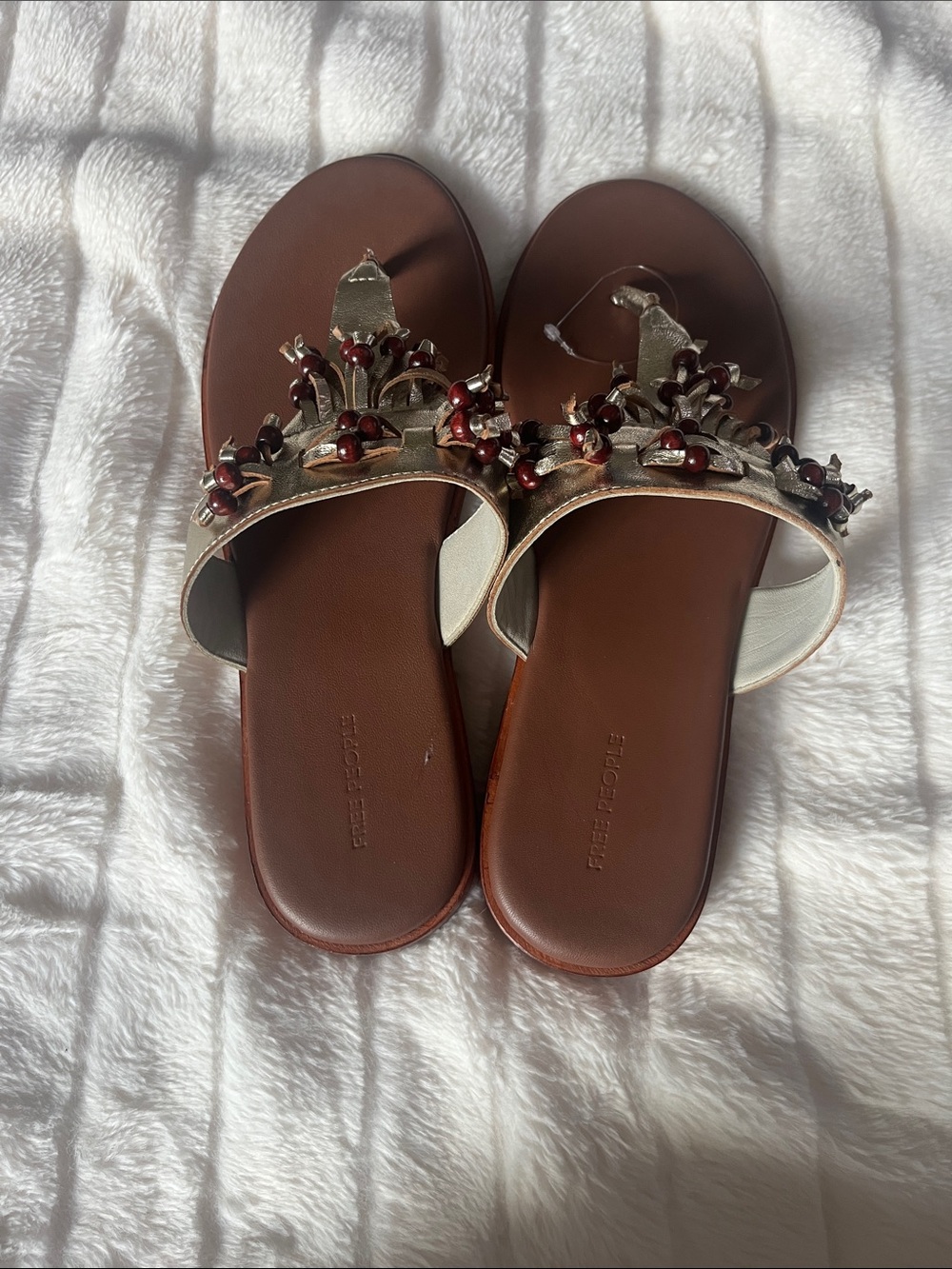 Free People Sadie Fringe Sandals - Picture 8 of 9